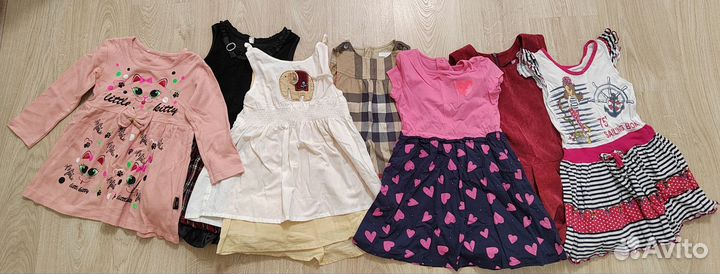 Платья пакетом для девочки 110