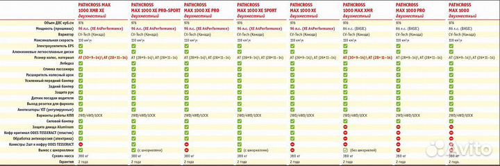 Квадроцикл aodes pathcross MAX 1000 XE sport двухм