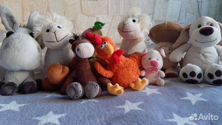 Мягкие игрушки пакетом