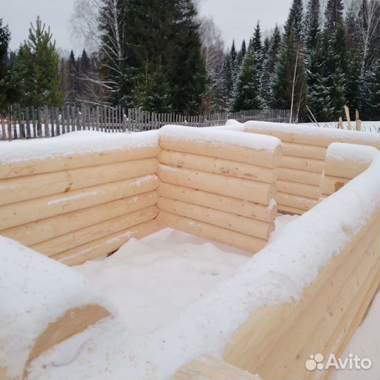Изготовление срубов