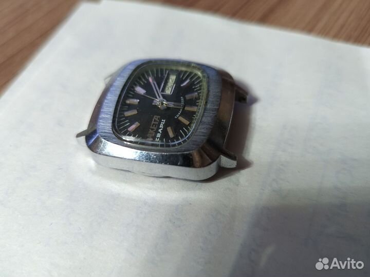 Часы СССР ракета кварц, на ходу