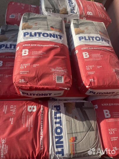 Клей для плитки Plitonit B усиленный 25 кг