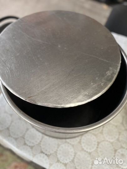 Кастрюля из нержавейки 50 литров, бак