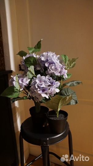 Гортензия искусственная в горшке IKEA