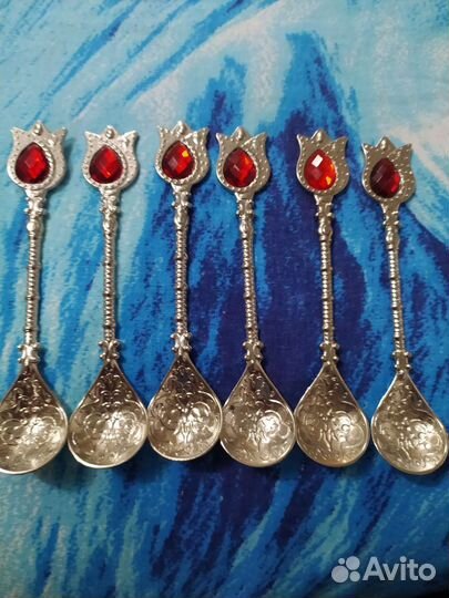 Чайные ложки 6 штук