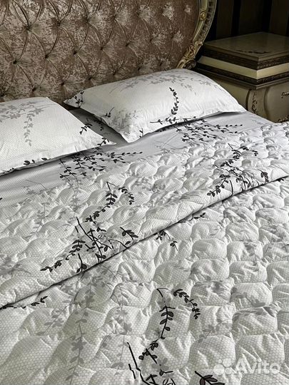 Белье постельное с одеялом в наличии