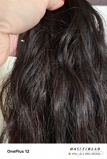 Волосы для наращивания на капсулах 49 см