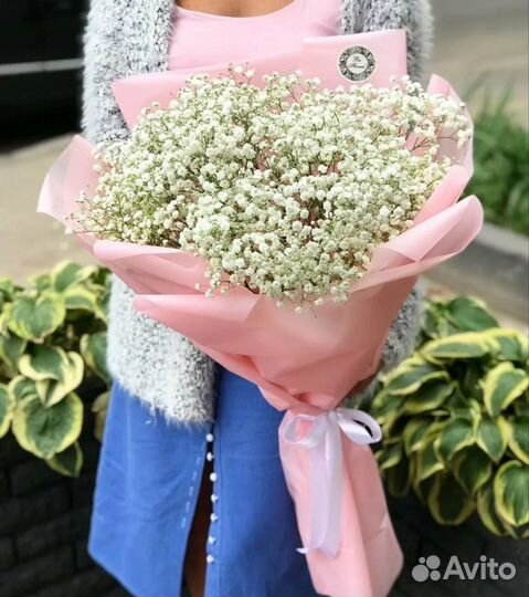 Гипсофилы цветы с доставкой букеты