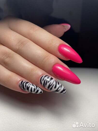 Наращивание,коррекция,маникюр,гель лак