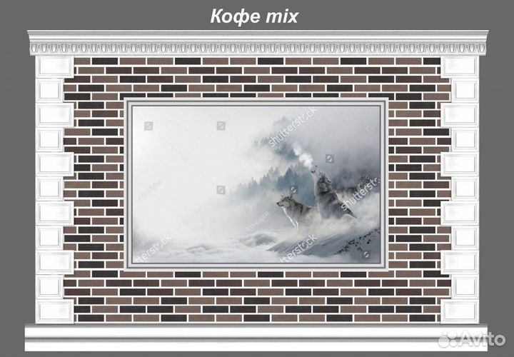 Фасадный декор / Фреска