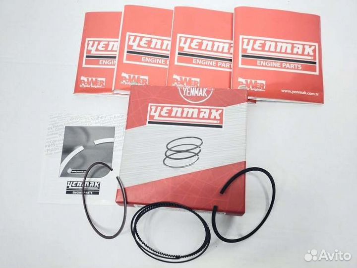 Кольца поршневые STD Ford Focus Fiesta C-Max 1.6i