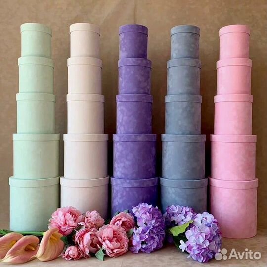 Шляпная коробка на заказ с лого