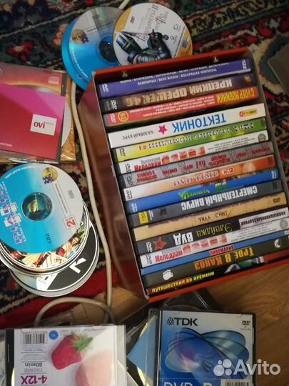 Dvd, сд диски