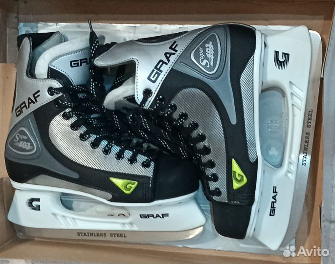 Коньки хоккейные Graf supper 103