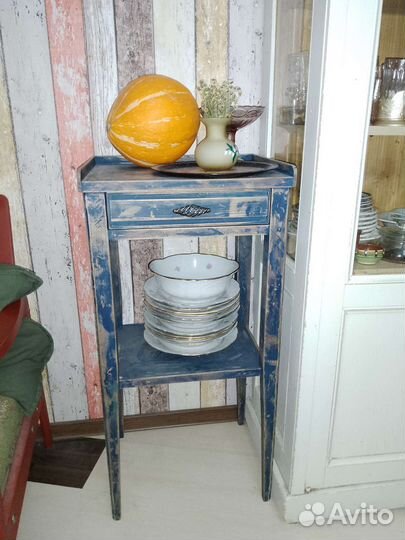 Мини столик-тумба реплика Европа 50-60 годы новый