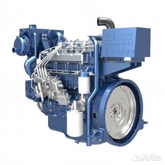 Двигатель в сборе WP4C102-21 75 kW судовой
