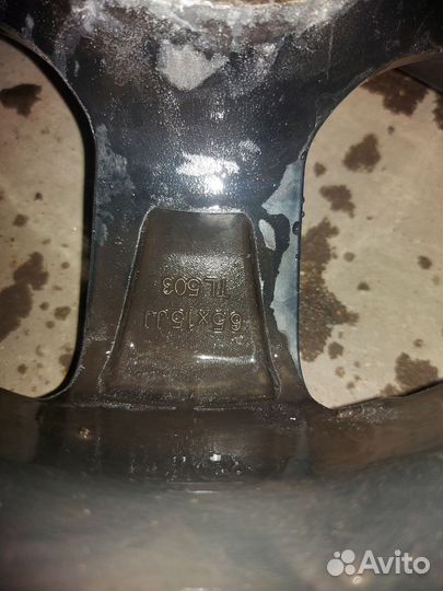 Диск литой hyundai solaris