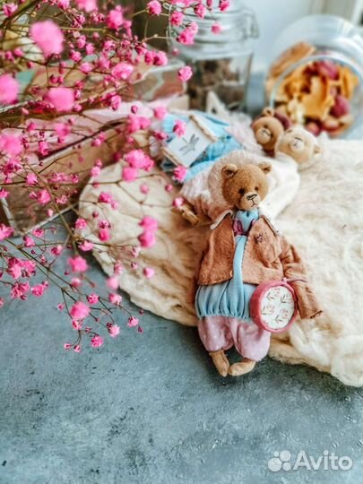 Игрушки ручной работы в смешанной технике