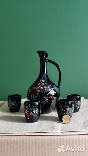 Набор кувшин и стаканы СССР