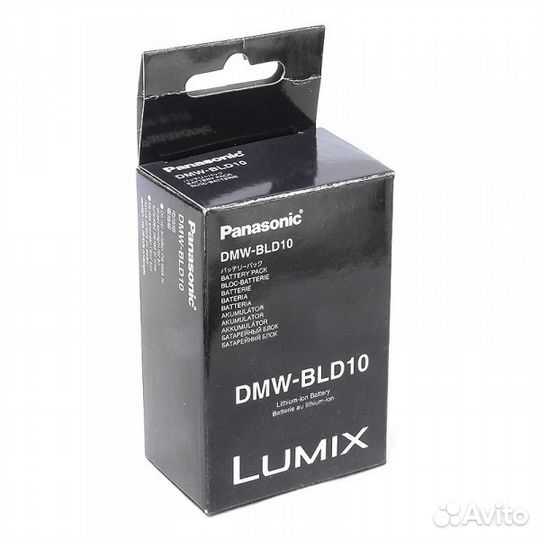 Аккумулятор Panasonic DMW-BLD10E новый