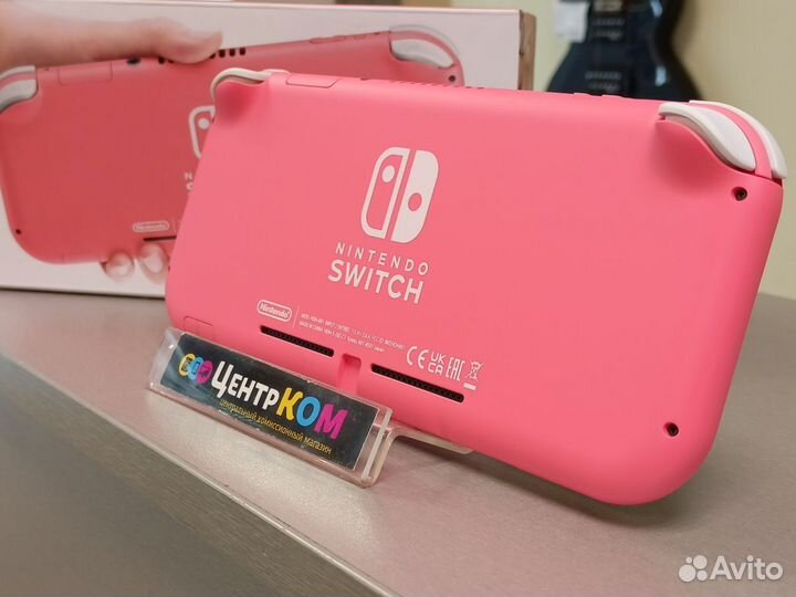 Новая Pink Nintendo Switch Lite 64GB