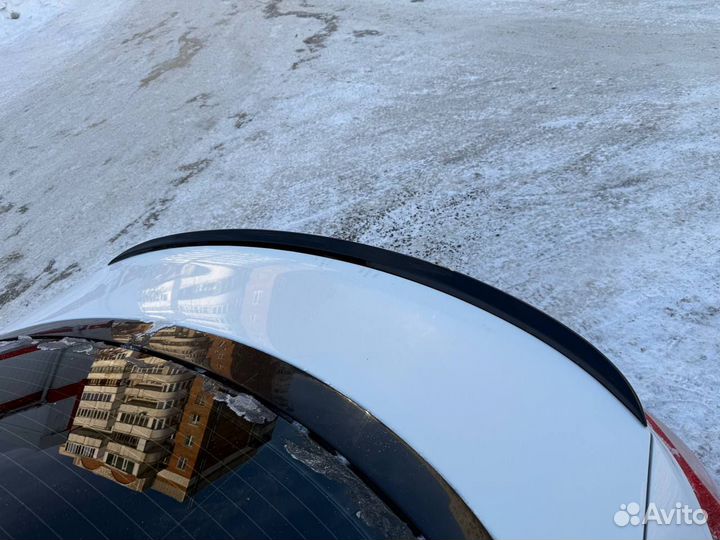 Спойлер на passat cc