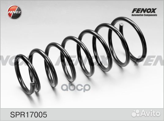 Пружина задняя SPR17005 fenox