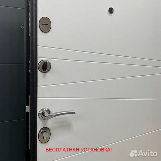 Дверь входная в квартиру с установкой