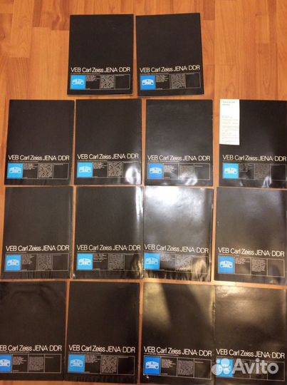 Буклет Каталог Брошюра Carl Zeiss Jena