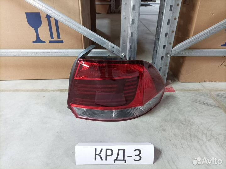 Фонарь правый Volkswagen Polo Sedan 5 2010