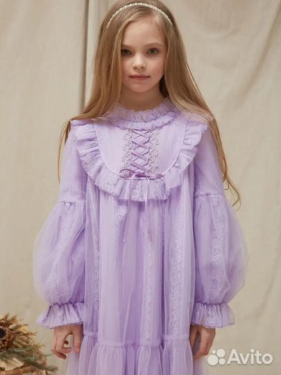 Платье для девочки 92