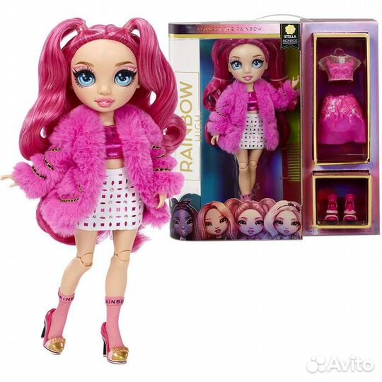 Rainbow High Stella,Kia Hart,Poppy Rowen,Anderson