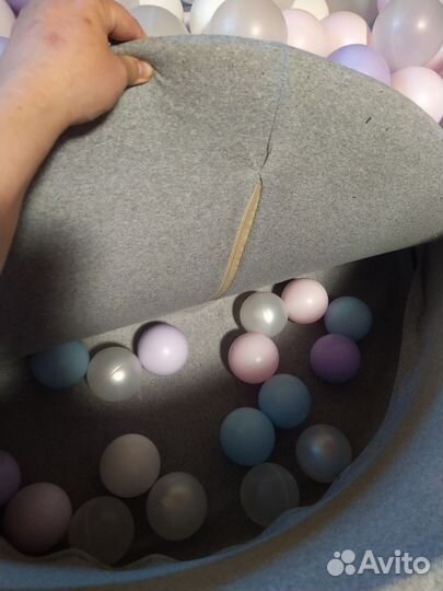 Сухой бассейн с шариками (300+шт)