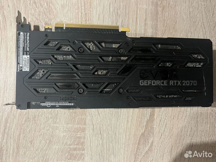 Видеокарта evga RTX 2070 XC ultra gaming 8G