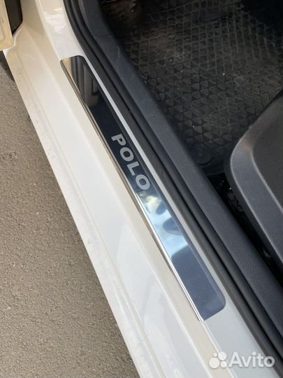 Накладки на пороги volkswagen polo
