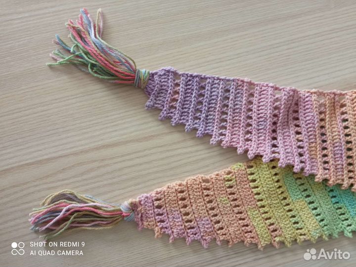 Женский шарф бактус шейный платок новый