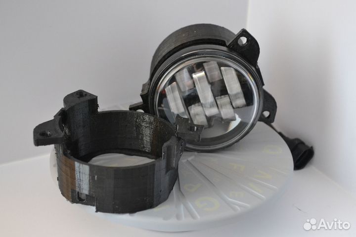 LED птф 50-70w Land Rover Discovery 3 04-09, Рамки