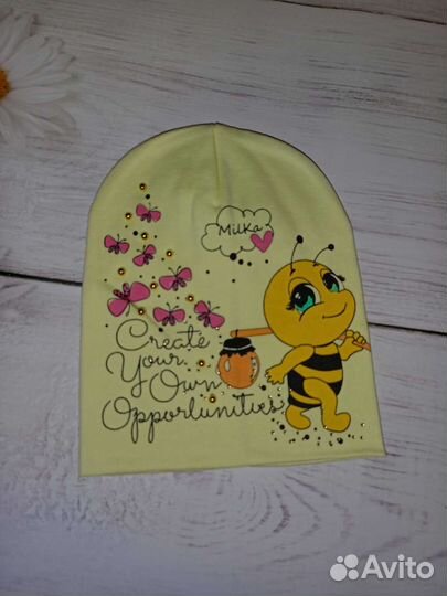 Шапочка для девочки