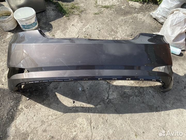 Бампер hyundai solaris