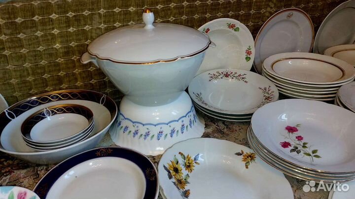 Тарелки/блюдца/блюда/селедочницы Винтаж СССР