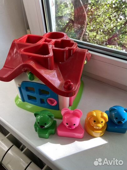 Домик сортер полесье