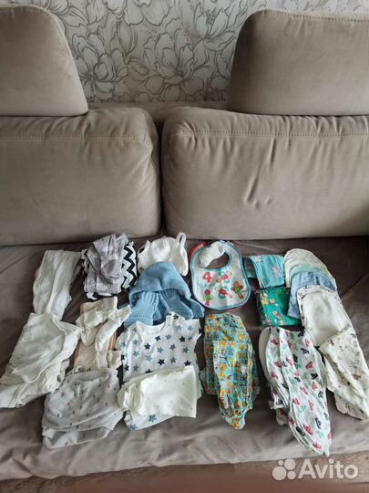 Детские вещи пакетом от 0