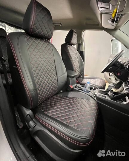 Авточехлы из экокожи KIA Seltos