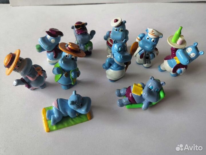 Бегемот палубные. Киндерсюрприз