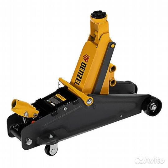 Домкрат гидравлический подкатной Denzel 51155 с фи