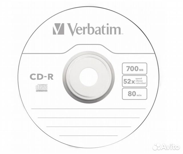 Диск CD-R Verbatim