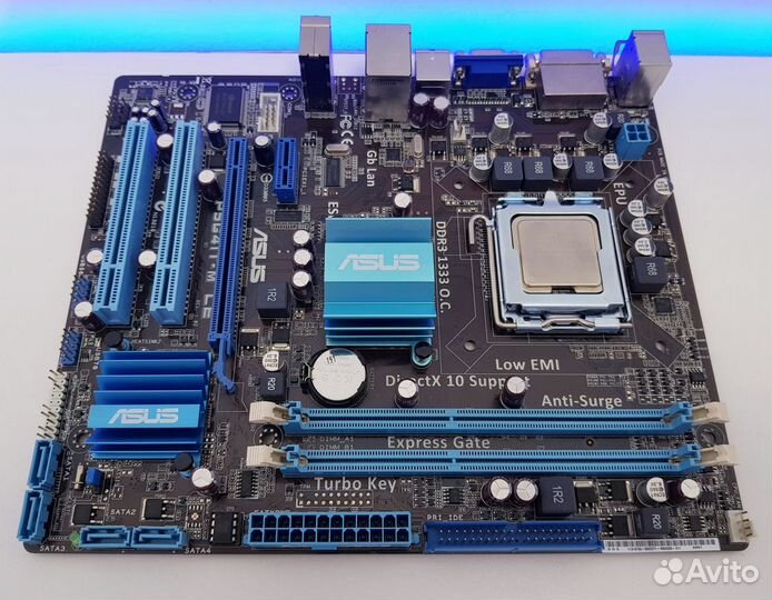 Материнская плата asus P5G41T-M LE