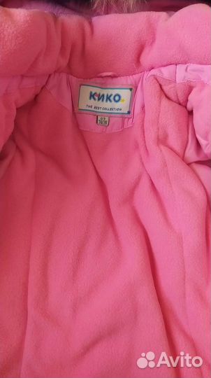 Зимняя куртка новая на девочку