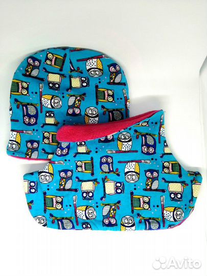 Шапочка и снуд для девочки