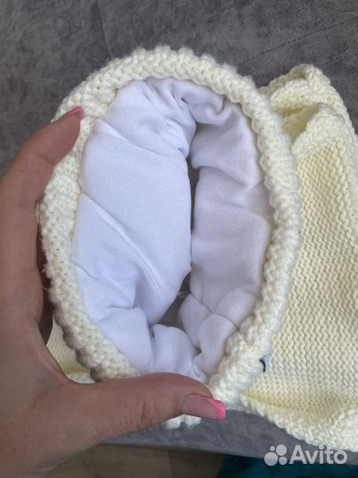 Шапка и снуд зимняя для девочки